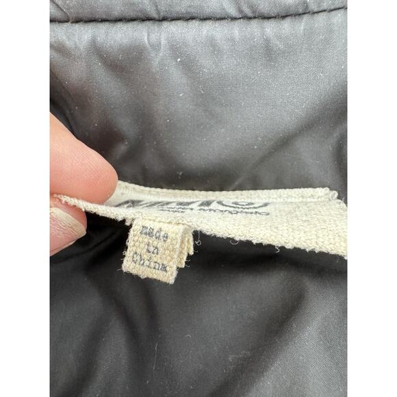 MM6 Maison Margiela Coat Sz 38 Long Puffer Down Duck Black Minimalist - Picture 8 of 16